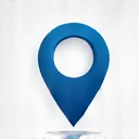 Location pin icon representing physical address